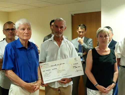 Merci à la fondation Caisse d’Epargne Rhônes-Alpes