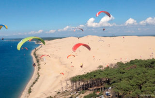 Credir photo : http://www.pyla-parapente.com/