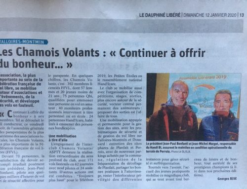 Les Chamois Volants : “Continuer à offrir du bonheur…” | Dauphiné Libéré