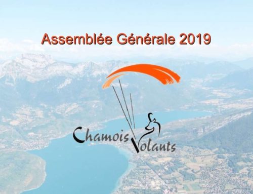 AG Assemblée Générale Chamois Volants 2019 – 10 janvier 2020